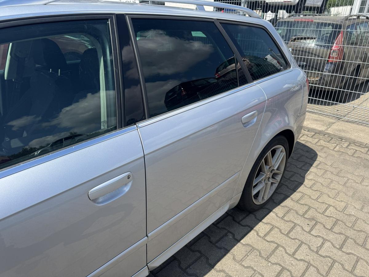 Seat Exeo original T&uuml;r hinten links LS7Y Lunasilber Kombi Rohbau Bj.2010